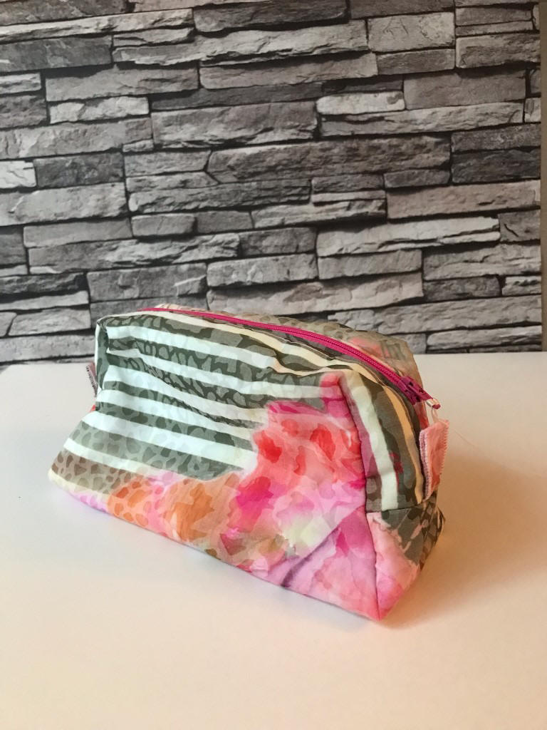 Selbstgenähte Schmink-Täschchen