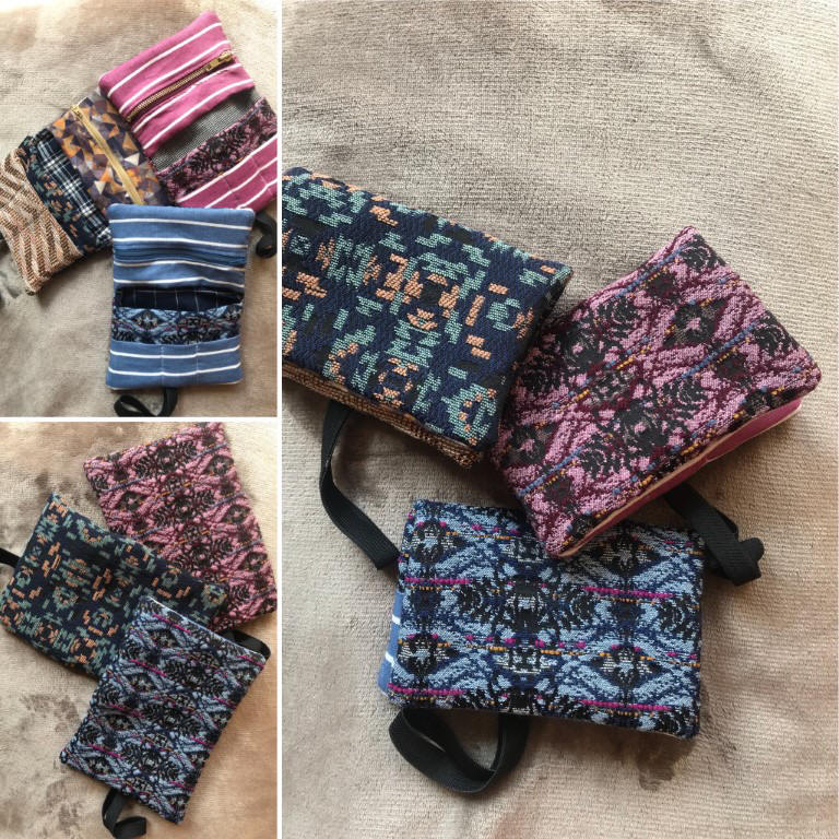 Selbstgenähte Tabaktaschen