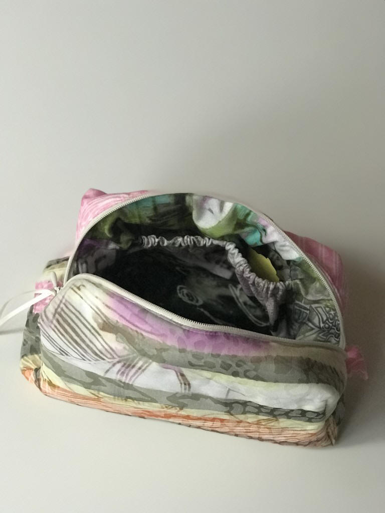 Selbstgenähte Schmink-Täschchen