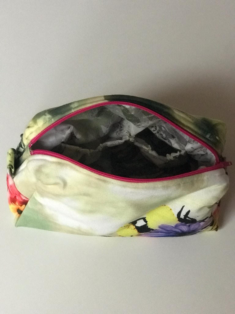 Selbstgenähte Schmink-Täschchen