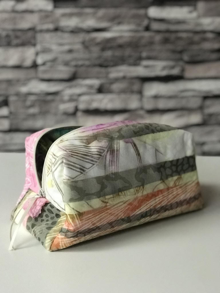 Selbstgenähte Schmink-Täschchen