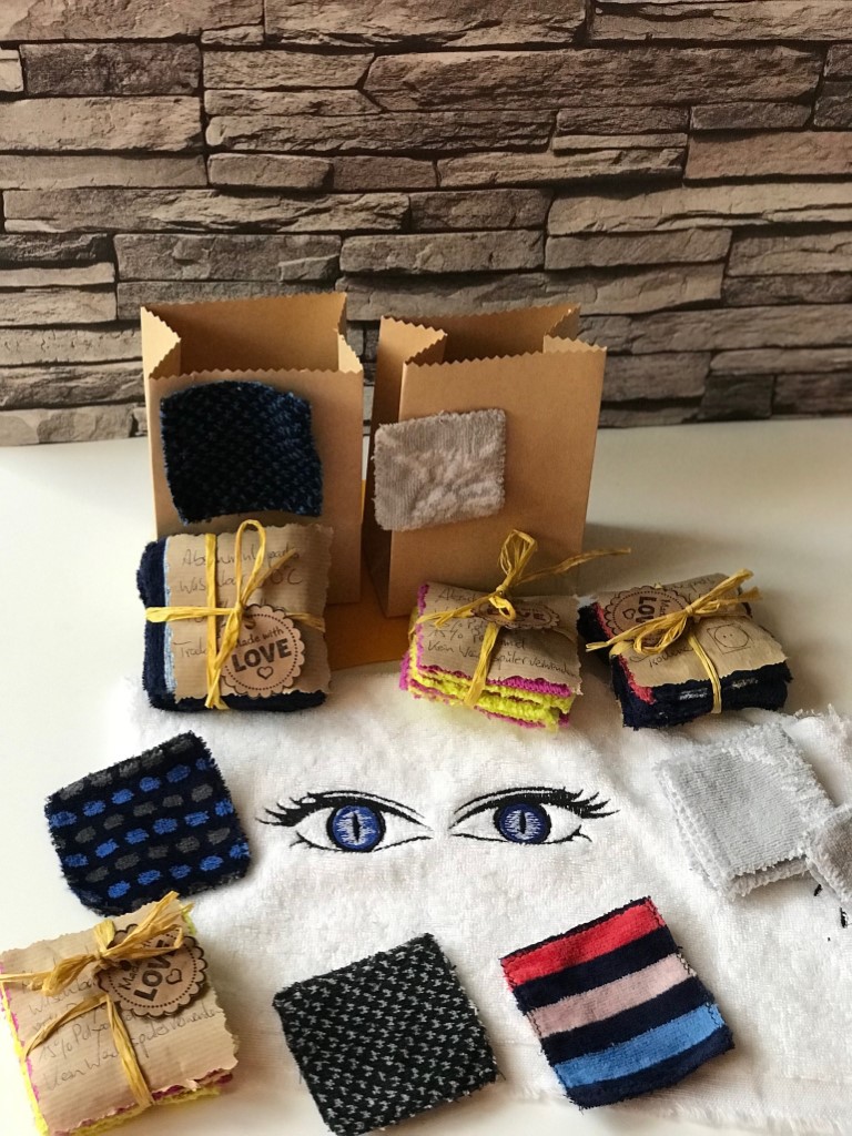 Selbstgenähte Abschminkpads - waschbar bei 60 Grad