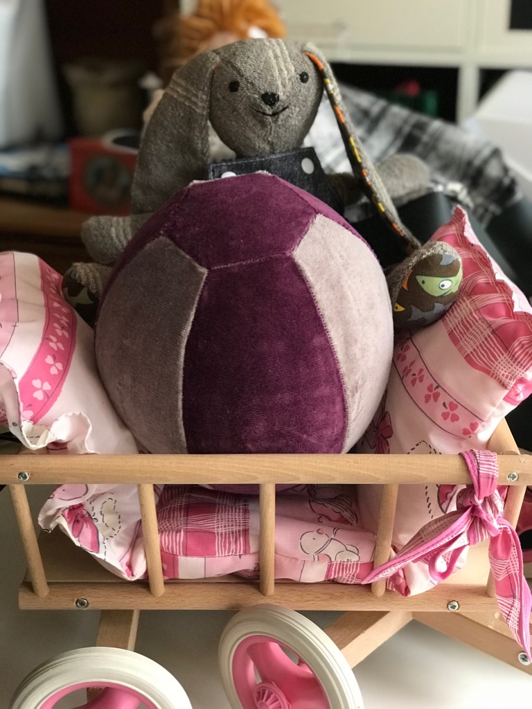 selbstgenähte Luftballonhülle